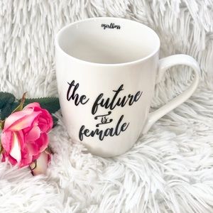 New with tags “The future is female” #girlboss MUG
